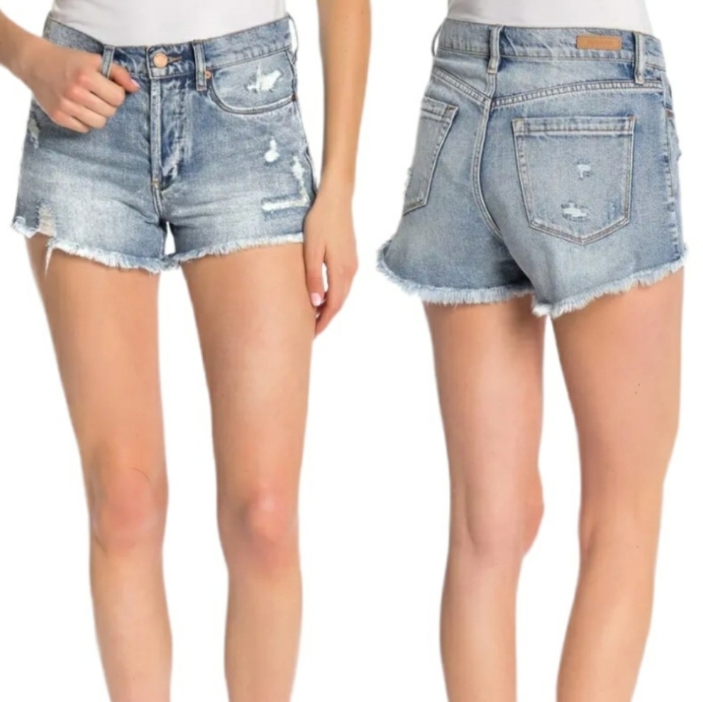 BLANKNYC Button Fly Distressed Shorts